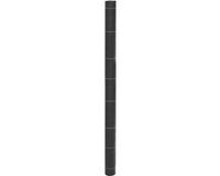 vidaXL Onkruidmembraan Zwart Polypropyleen 1,5x50 m