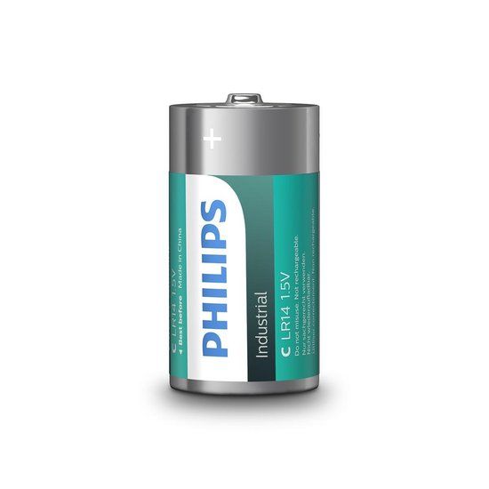 Philips Industrial C/LR14 Alkaline Batterijen - 10 stuks