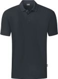 Jako Organic Polo Heren - Antraciet | Maat: XL