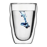 Bodum Pilatus Dubbelwandig Glas - 0.35 L - 2 Stuks