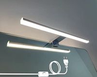 DILUMEN Spiegellamp met Schakelaar - 40cm 10W 4000K - Badkamer Spiegelkast Lamp