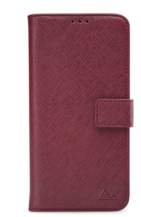 My Style Telefoonhoesje geschikt voor Samsung Galaxy S26 Hoesje | My Style Flex Wallet Bookcase Portemonnee | Pasjeshouder voor 3 Pasjes | Telefoonhoesje voor Pinpas / OV Kaart / Rijbewijs - Bordeaux | Rood