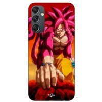 Maniacase Coque Pour Samsung Galaxy A34 Dragon Ball Daima GOKU transformation SSJ4