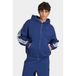 adidas Sportswear katoenen sweatvest - blauw/wit