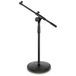 Gravity GTMS2222 Short Touring Series Microphone Stand with Round Base and Telescopic Boom