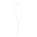 Skagen Anja Pebbles SKJ1845791 Rose Gold roestvrij stalen ketting hanger