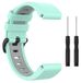 Garmin Bracelet de remplacement en silicone vert/gris pour Fenix 6 / 6 Pro smartwatch