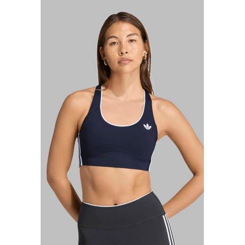 adidas Originals sportbh medium support - zwart