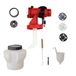 Einhell originele verfspuitkop, reservoir van 1200 ml