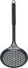 Excellent Houseware Schuimspaan - Zwart - RVS - 34 cm