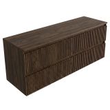 Saniclass Badkamermeubelset - 160x45x62cm - Mat Eiken Charcoal