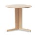 Form & Refine Table à manger Trefoil Ø75 cm Chêne blanc