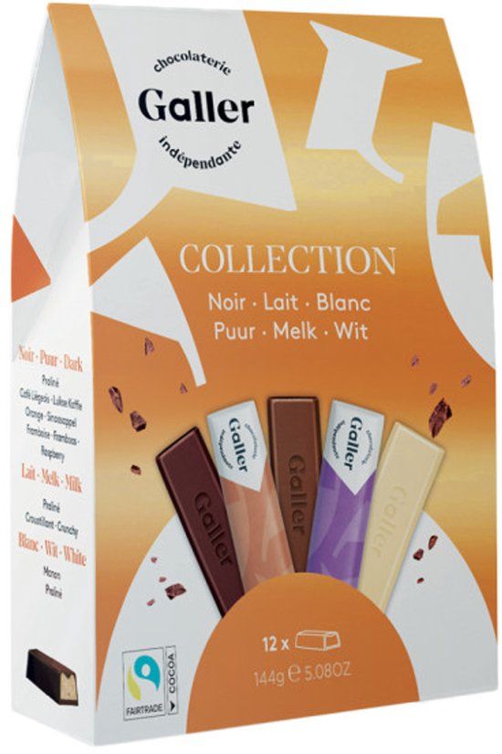 Galler Mini-zakje Bars Assortment, 12 pcs.