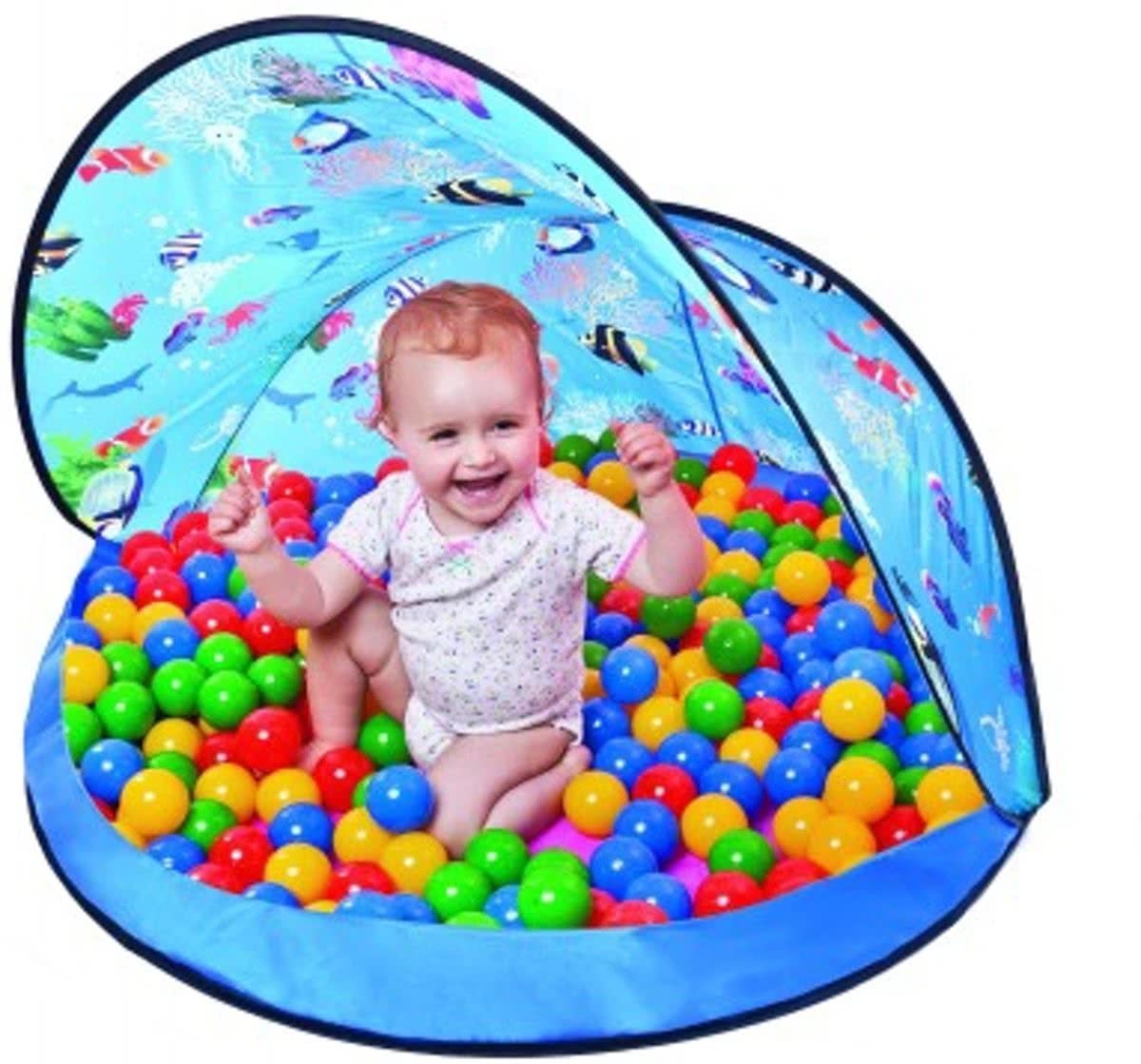 Paradiso Toys Tent Blauw 50 ballen