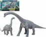 BigBuy Kids Set de 2 Dinosaures 2 Pièces 32 x 18 cm Plastique Gris