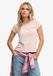 Superdry Athletic Essentials Slub Graphic T-shirt Dames Roze blush Maat 14