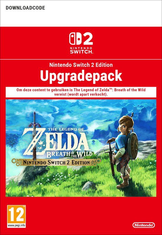 Nintendo The Legend of Zelda: Breath of the Wild - Nintendo Switch 2 Edition - Upgrade Pack (Digital Download)