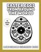 Easter Eggs from Around the World: A Monochrome Coloring Book