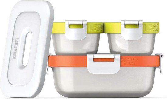 Zoku Neat Vershouddoos 3-delig + Koelelement - Multicolor