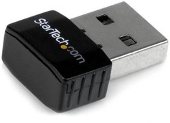 StarTech.com USB 2.0 300 Mbps Mini draadloos-N netwerkadapter 802.11n 2T2R wifi-adapter