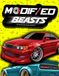 Modified Beasts Car Coloring Book
