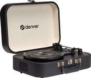 Denvershop Denver VPL130 Platenspeler - Retro Design, Ingebouwde Speakers, USB, Auto-stop