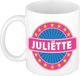 Shoppartners Juliette naam koffie mok / beker 300 ml - Keramiek - Multi