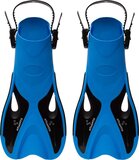 Atlantis Dolphin Zwemvliezen Kinderen 30-36 - Ocean/Zwart - Verstelbare Hielstrap - Flippers voor Zwemmen & Snorkelen