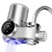 HDeye: Filtre à eau LED intelligent pour robinet, avec stérilisation UV, filtration à 8 étapes, fonctionne sans électricité, élimine le chlore, les métaux lourds et les microplastiques
