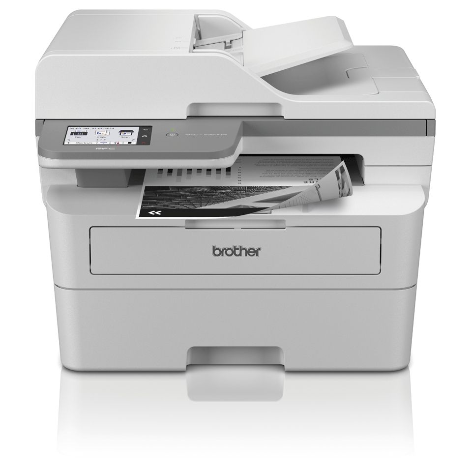 Brother MFC-L2960DW Multifunction Laser Printer - A4, 1200 x 1200 DPI, 34 ppm, Wi-Fi