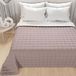 PETTI Artigiani Italiani - Quilt voor eenpersoonsbed, licht dekbed, tweezijdig, licht zomerdekbed, oudroze