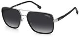Carrera Ruth Zonnebril - Grijs Zwart - Heren - Piloot - 58 mm