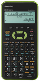 Sharp EL-W531XHGR Scientific Calculator - Black/Green