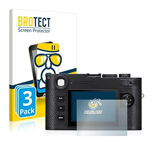 brotect Glas Screenprotector compatibel met Leica M11 (3 Stuks) - Beschermglas met 9H hardheid