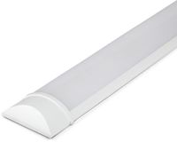 V-TAC Prismatische LED Armaturen - Samsung - IP20 - Wit - 40W - 4200 Lumen - 3000K - 120CM