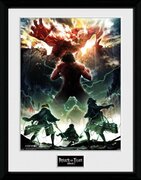 GB eye Poster In Lijst Attack On Titan Key Art 30 X 40 Cm