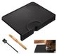 Set de 3 tapis à café avec brosses de nettoyage