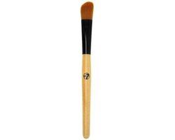 W7 Angled Foundation Brush - Hout