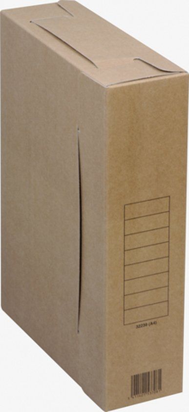 Staples Archiefdoos karton 650 grs A4 32 x 23 x 8 cm