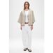 ZENGGI Fine Linen Visc Shirt Jacket Green Khaki Taille: XXL