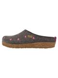 HAFLINGER Clogs 'Grizzly Cuoricini' grijs / pink