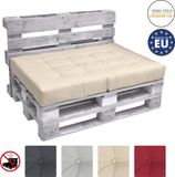 Beautissu Elements Palletkussen 120x80cm Natuur