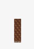 GUESS Dames Sjaal 70 x 190 cm - Brown Logo