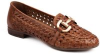 5PM Matera Sassi Loafer Dames Leer Cognac Gevlochten