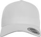 Flexfit 5-Panel Curved Classic Snapback Pet - Wit