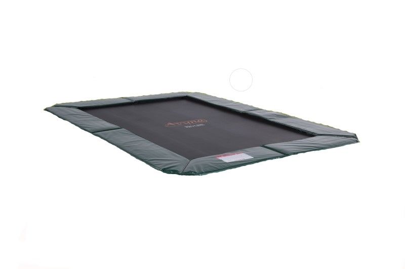 Avyna Pro-Line 223 flatlevel trampoline rechthoek 315x225cm Groen