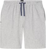 SCHIESSER Bermuda Heren Pyjamas Gestreept Admiraal Katoen/Linnen