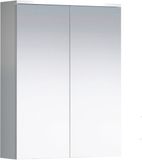 Trendteam Spiegelkast Badkamerspiegel Badkamerkast Wons 60 x 78 cm Wit-melamine