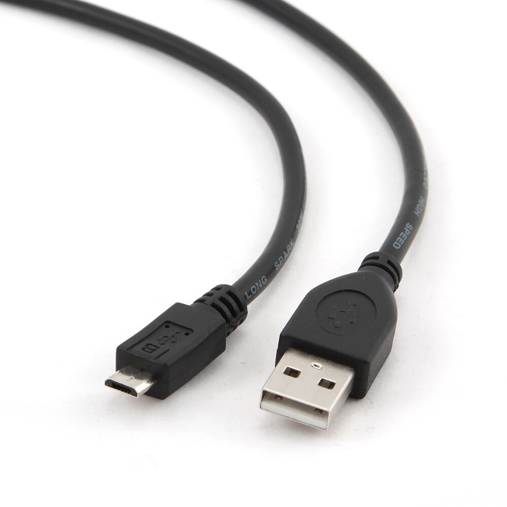 Gembird USB-kabel (A/MicroB), 1.8m