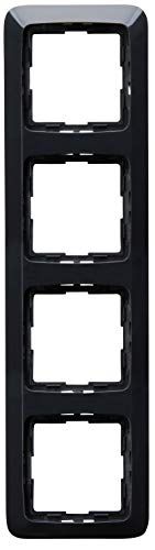 Kopp Afdekframe 4-voudig Rivo antraciet